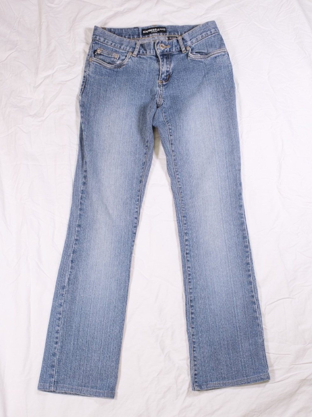 Vintage Express Low Rise Stretch Bootcut Jeans Size 1/2
